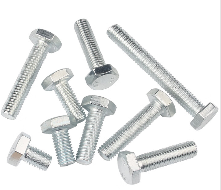 六角头螺栓 不锈钢304 A2-70 本色 全牙 粗牙