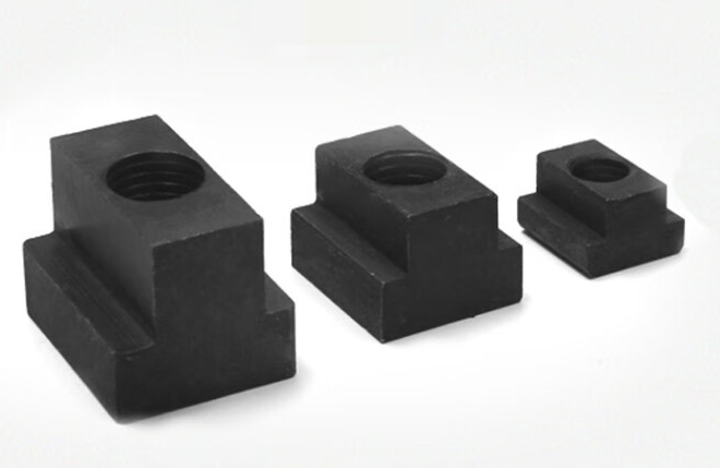 DIN508 T型槽螺母 碳钢 8级 发黑 粗牙