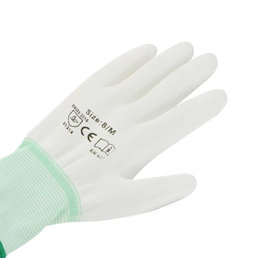 PU涂层掌浸耐磨工作手套