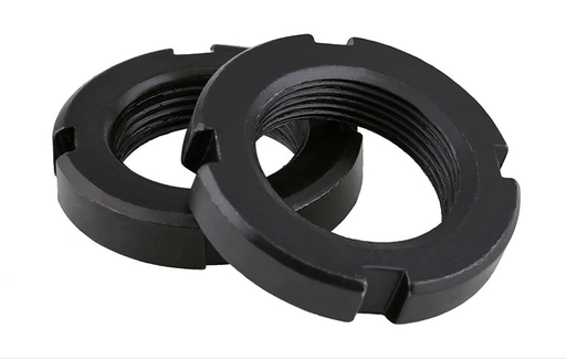 圆螺母 碳钢 8级 发黑 