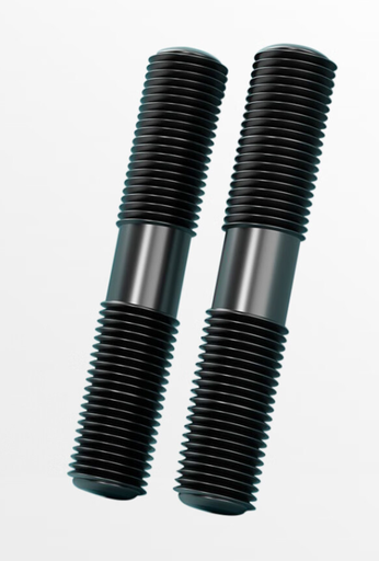 等长双头螺柱 合金钢35CrMo 10.9级 发黑 