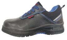 防砸防刺穿绝缘耐酸碱防滑低帮超纤安全鞋